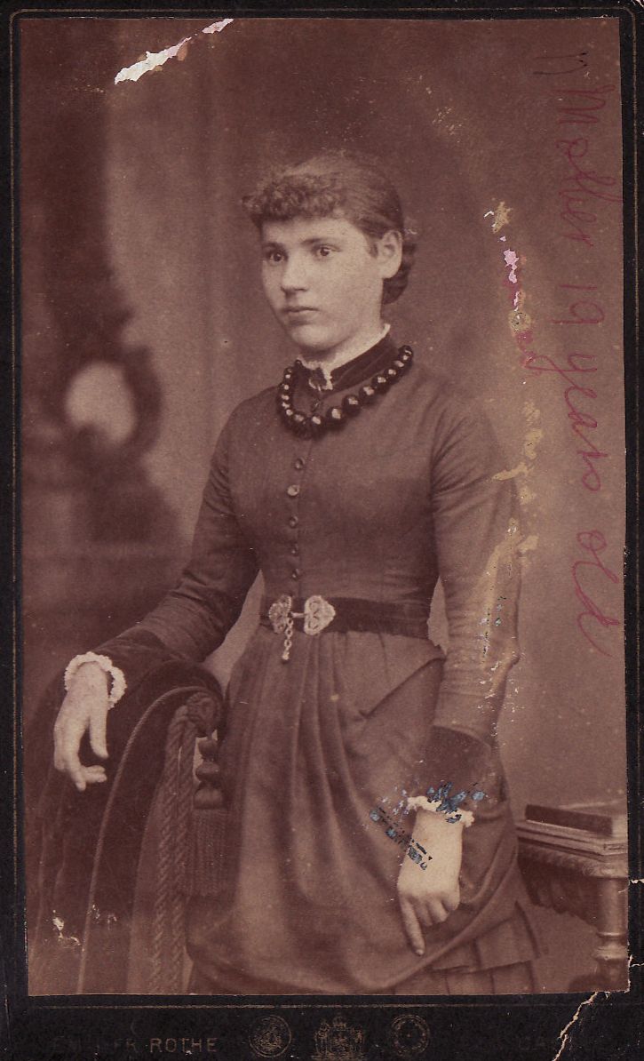 Betty Levy um 1880